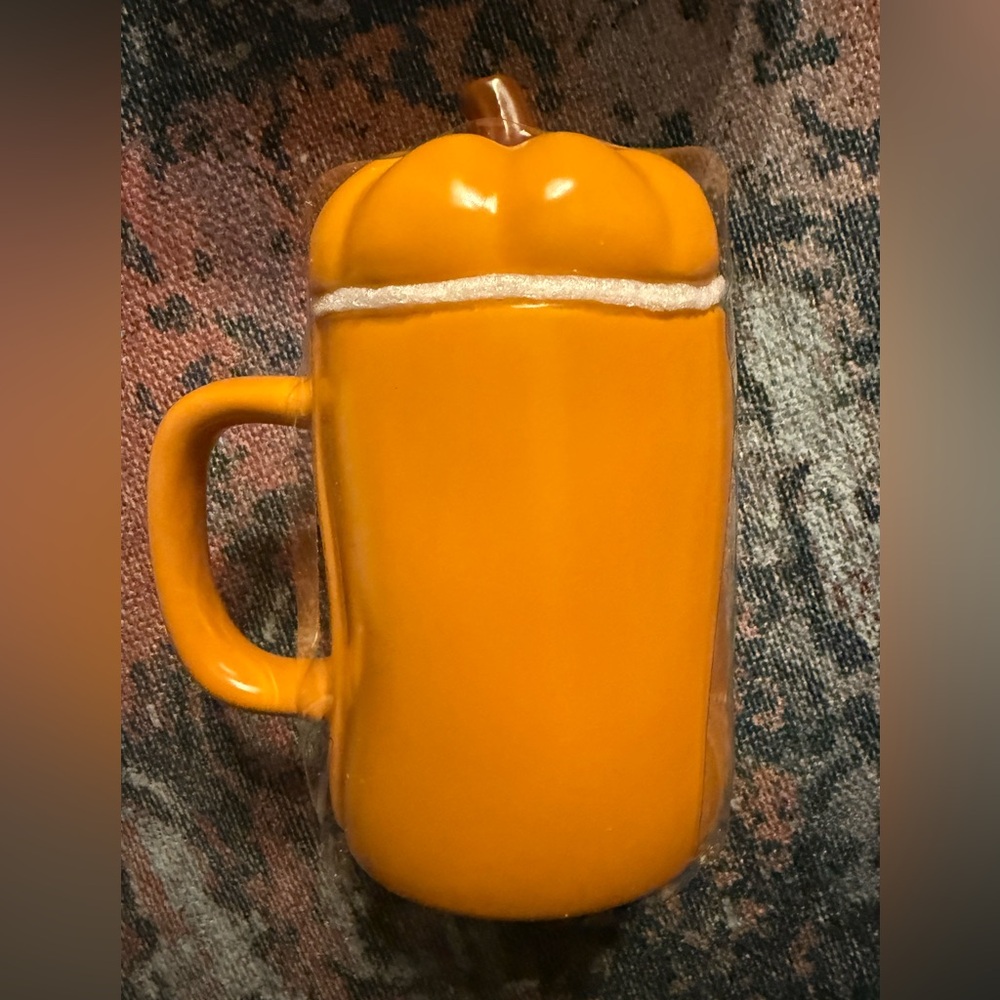 Rae Dunn Pumpkin Everything Mug - Orange - Picture 2 of 5